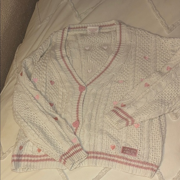 NWOT Taylor Swift Lover Cardigan Sz M-L - Picture 3 of 4